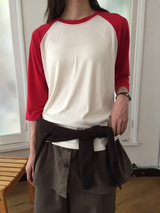 Cozy Raglan Sleeveless T-shirt (7color)