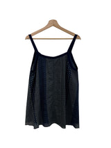 dot pattern sleeveless