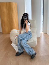 ループラグランTシャツ