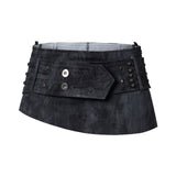 Kiro Stud Belt Mini Skirt