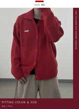 Arin Collared Knit Warmer Cardigan