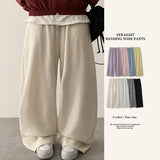 Movin Elastic Spandex Straight Wide Banded Waist Pants