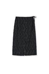 ローズスカート (black)