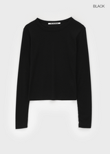 [MADE] Ronaj Knitlike Round Long Sleeve T-shirt