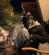 【Setup】  Aiden Winter Quilted Sweatshirt Padded Setup