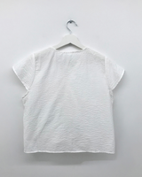 ウィング ドット シャーリング ブラウス (2color)