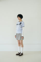 SKR 555 LAYERED TOP (BLUE)