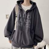 Zeta 808 Boxy Fit Hoodie Zip-up (5 colors) H&L