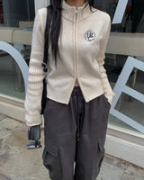 HRC knit zip up