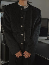 [Premium] ASCLO Hairy Tweed Jacket (2color)
