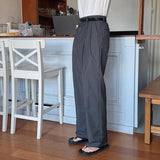 ASCLO TR Two Tuck Wide Slacks (3color)
