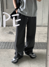 [Limited Quantity] ルック ステーブル 2WAY クーリング ナイロン ワイド バンディング パンツ