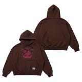[STGM youth] SY クロップフーディー BLK /  BRN