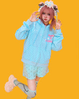 ミントキャンディドットバンディングショーツ