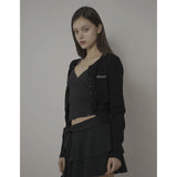 DOT CAMISOLE-BLACK