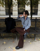 [ORIGINAL] Trick Slim Fit Check Shirt