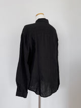 Ethnic Linen Over Fit Shirt