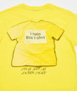 アイヘイトディスTシャツ (YELLOW)
