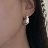 [925silver] Huge earring