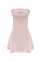 KITTEN MINI DRESS / PINK