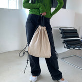 Wave string bag - IVORY