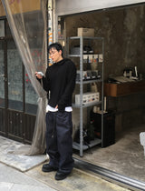 No.1391 B ワッフルフードウォーマーTシャツ (3color)