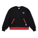 Capital S Oversized Crewneck Black / Melange