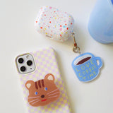Love Coffee Time Keyring