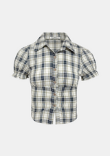 Rusty Check Puff Shirt