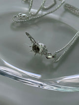 [925silver] トップシェルネックレス