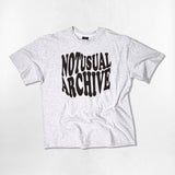 ウェービーロゴオーバーフィットTシャツ - 4COLOR
