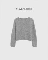 【MADE】Crop Knit