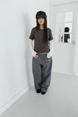 everyday half sleeve top(4colors)