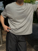 House cropped short-sleeved t-shirt