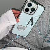[MADE] MELODY PHONE CASE MINT (silver mirror bumper)