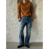 [F/W Golgi wool round neck knit(4color)