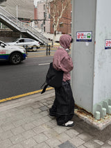 レッグスティッチデニムパンツ