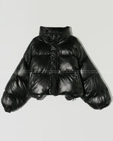 Cropped padded jacket