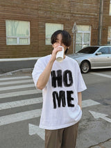 [A-T0088] HOME半袖Tシャツ (4色)