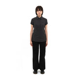 1/2 S CLEF CHECKED HALF LINE SHIRTS (GRAY/BURGUNDY)