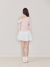 Bunny top cardigan (Pink)