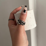 Surgical)Metallic Real Tree Bold Ring
