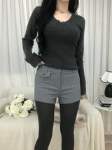 Cozy Ribbon Sweater(3 colors)