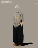 [SEMADE] Wind Nylon Balloon Cargo Pants