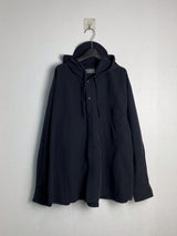 Snap Nylon Cap Hoodie 4C