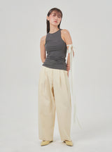 basic pants (cream)