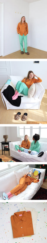 Arlok pajama set (Brick)