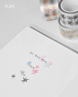 PET Outline Star Kiss Cut Tape (3Types)
