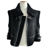 Ever Dumble High-Neck Two-Buckle Mustang Vest