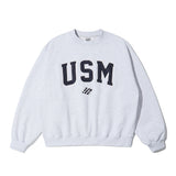 USM sweat shirts_White Grey